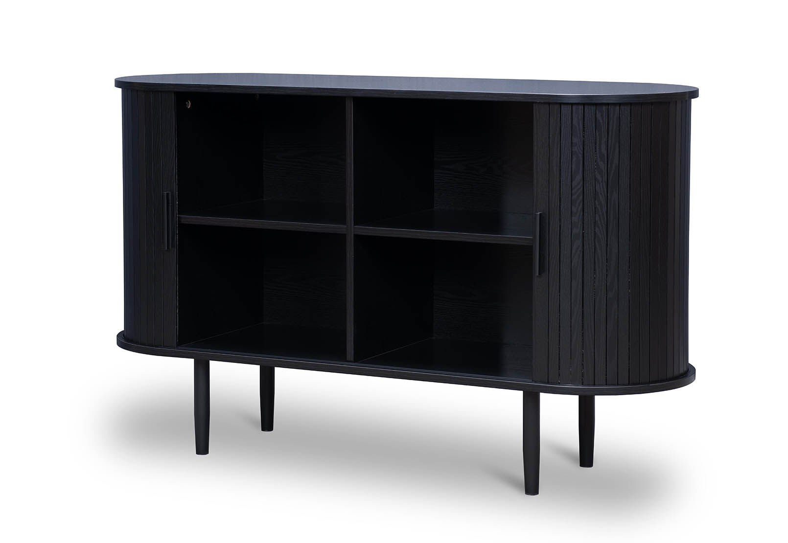TANNER - 2 Door Black Buffet TANNER