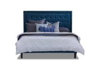 ARNOLD - Navy Queen Bed ARNOLD