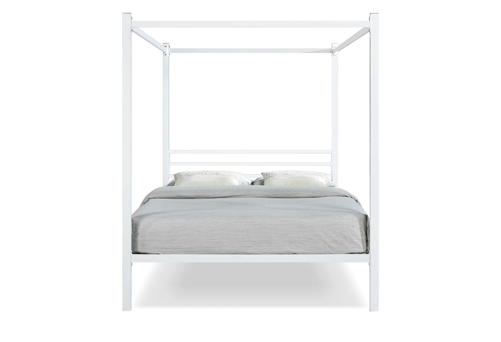 Queen bed store frame 4 post
