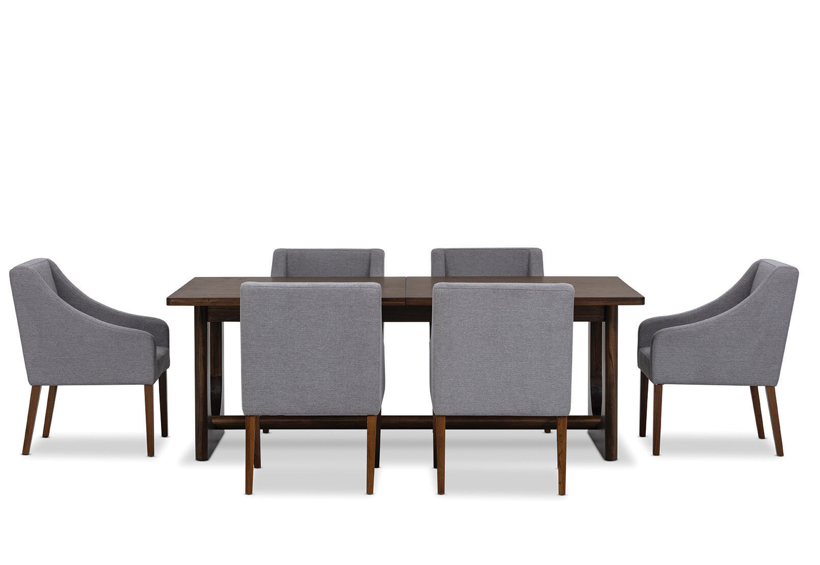 NICCOLO - 7 Piece Extension Dining Suite with Volante Dining Chairs NICCOLO