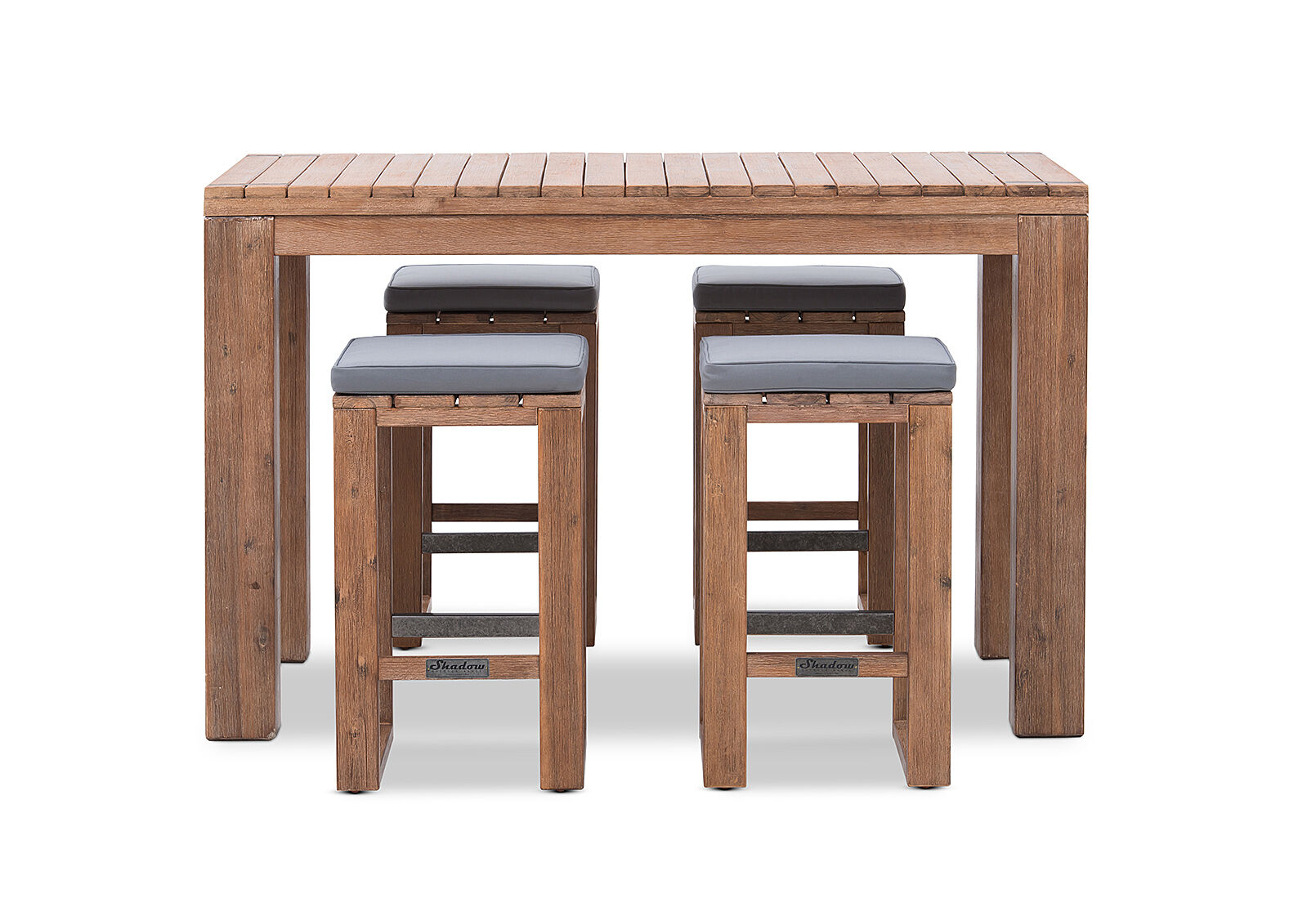 SHADOW2 - 5 Piece Outdoor Bar Setting SHADOW2