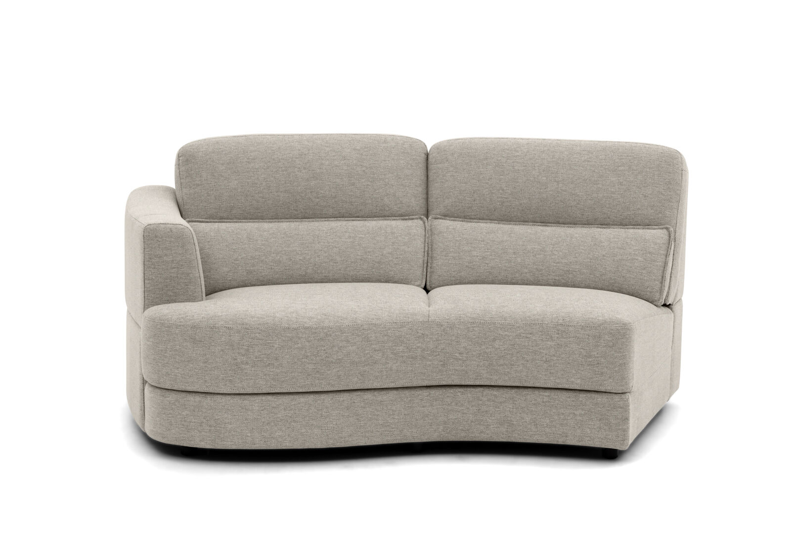 ELISEO FABRIC - 4 Seater Curved Sofa ELISEO FABRIC