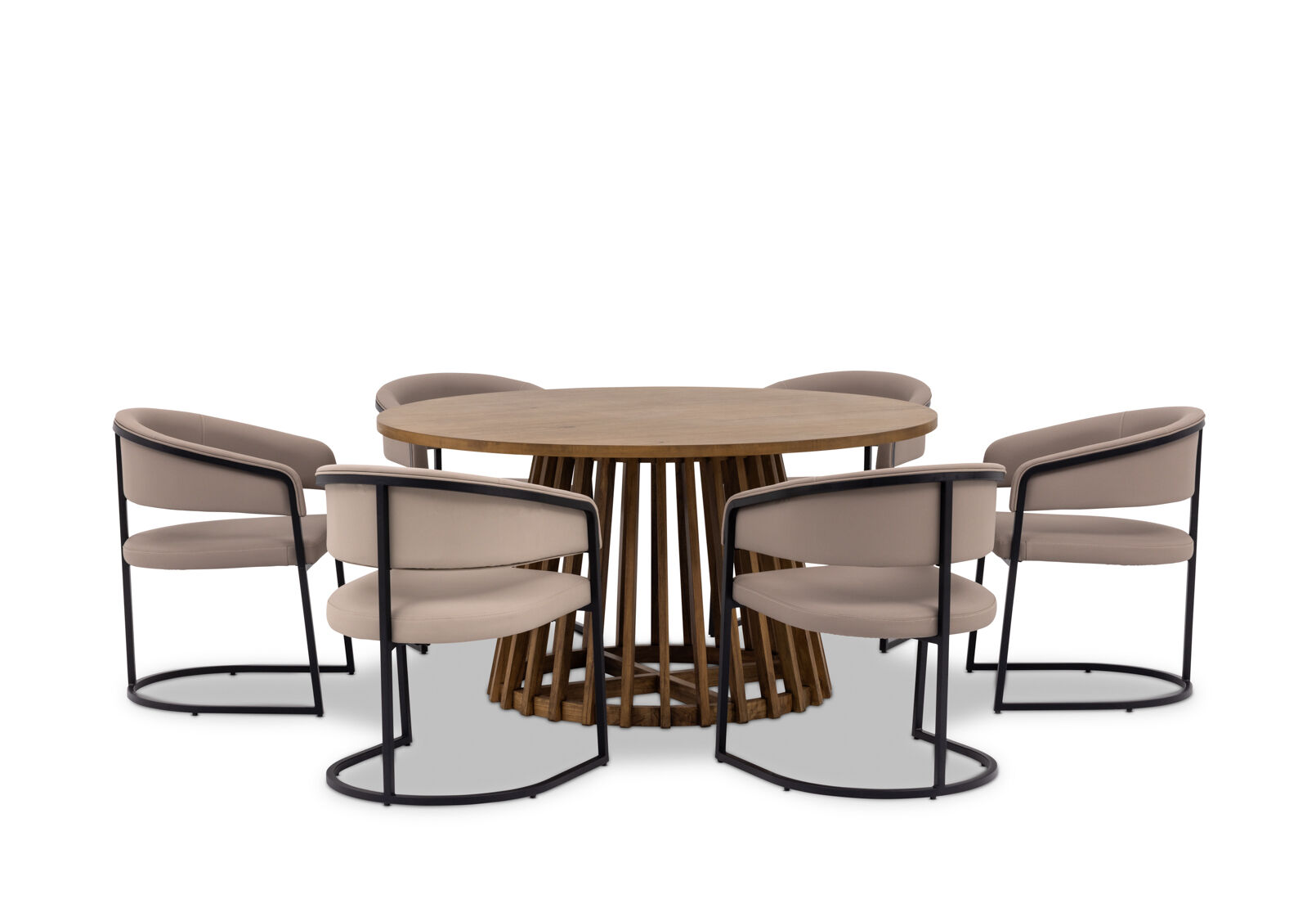 TORENTO - 7 Piece Dining Suite with Ambrose Dining Chairs TORENTO