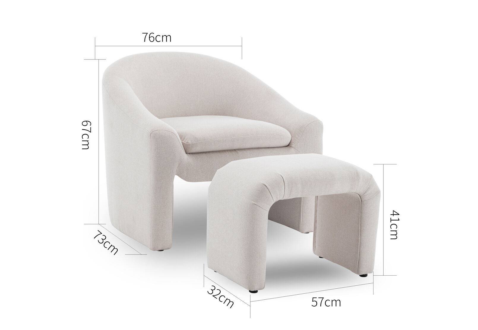 ANCASTI - Accent Chair ANCASTI