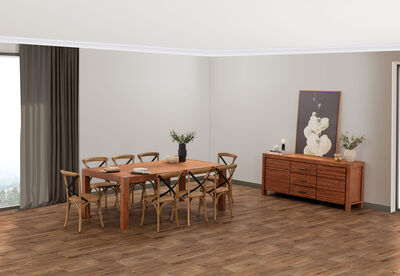 SILVERWOOD - 9 Piece Suite with Avantee Chairs