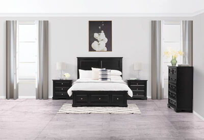 CHANELLE - 4 Piece King Bedroom Suite