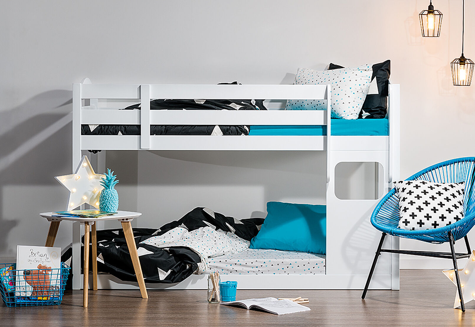 Single Cabin Bunk Bed Amart Furniture, Captain Style Bunk Beds