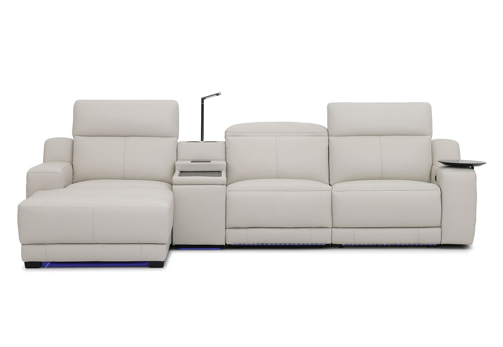 CASSIUS MK2 LEATHER - 3 Seater LHF Chaise CASSIUS MK2 LEATHER