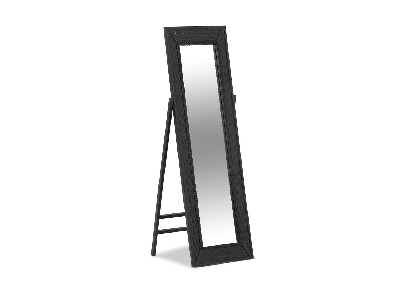 BLACK TAYLA Freestanding Mirror