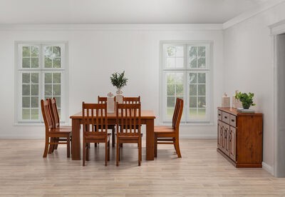 CALLAGHAN - 9 Piece Square Dining Suite