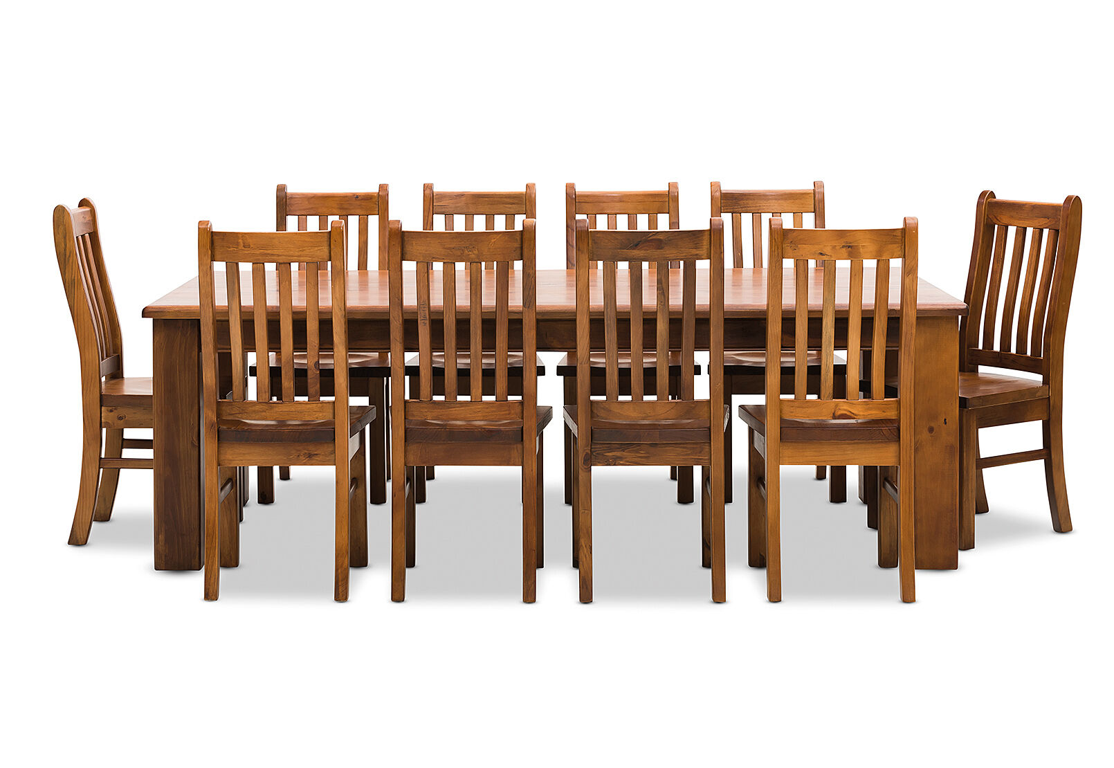 RUSTIC SETTLER 11 Piece Dining Suite
