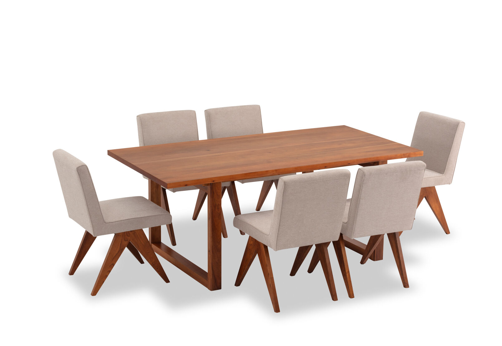 CULLIN - 7 Piece Dining Suite with Leland Dining Chairs CULLIN