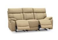 ALFRED - Fabric 3 Seater with 2 Inbuilt Recliners ALFRED