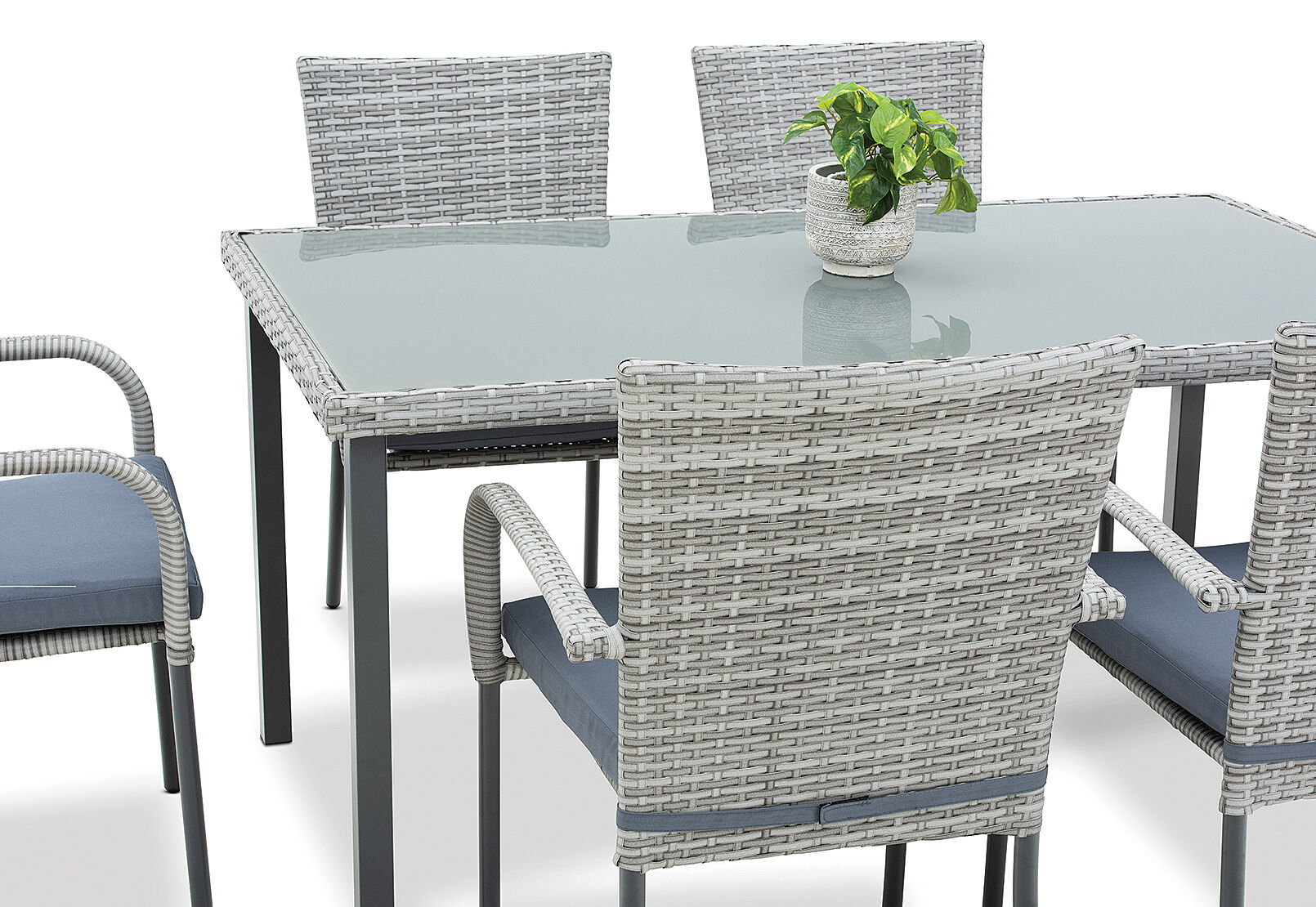 HAMILTON - 7 Piece Outdoor Dining Setting. HAMILTON