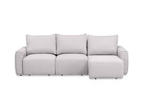 MIKAELA - 3 Seater with Sliding Electric Chaise MIKAELA