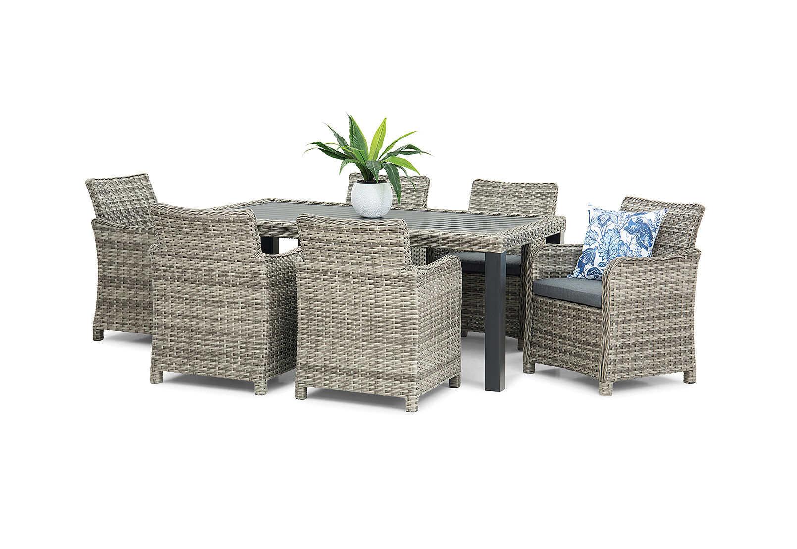 IKAROS - 7 Piece Outdoor Setting IKAROS