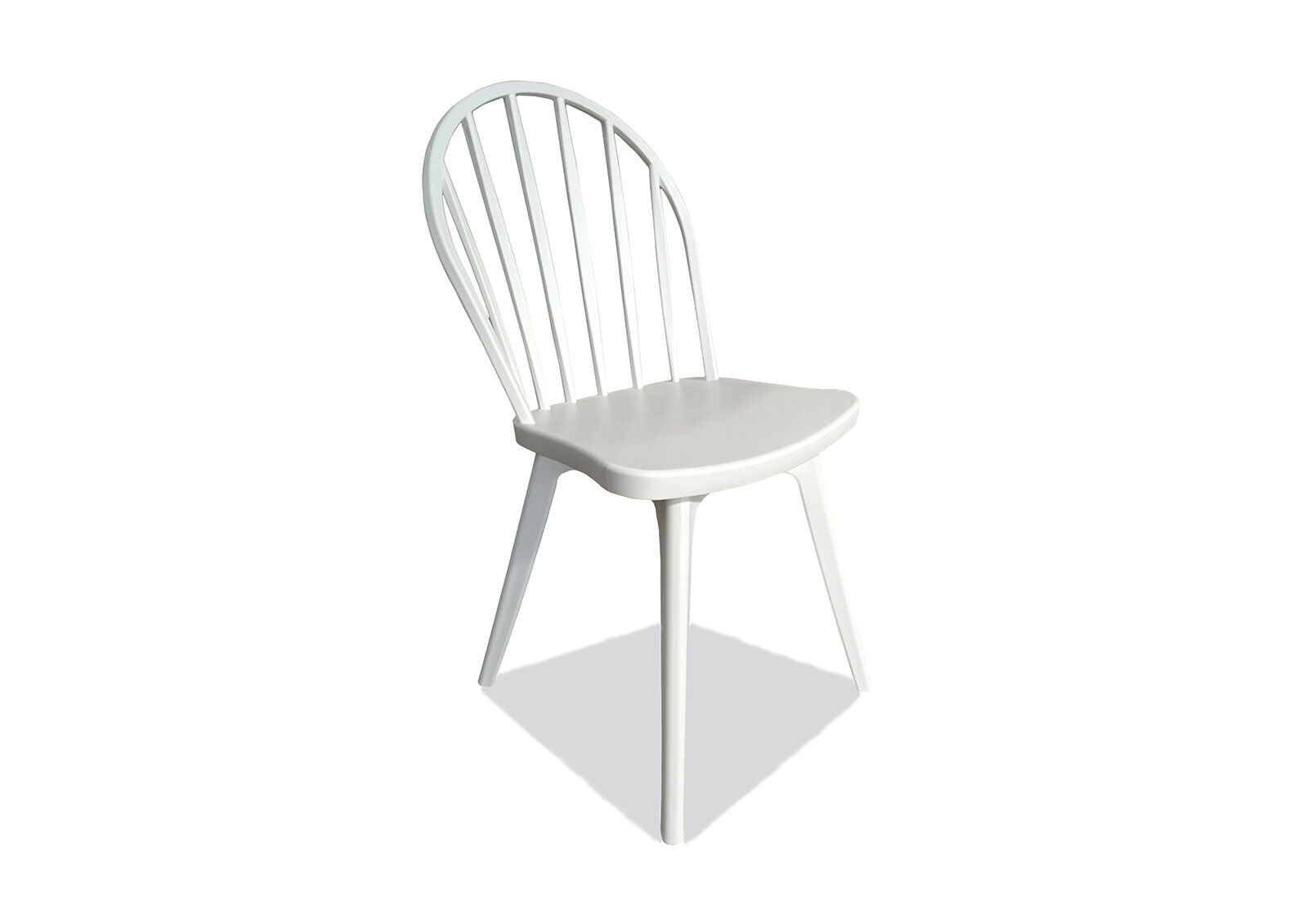 Hartsdale Set Of 4 White Outdoor Dining Chairs Amart Furniture