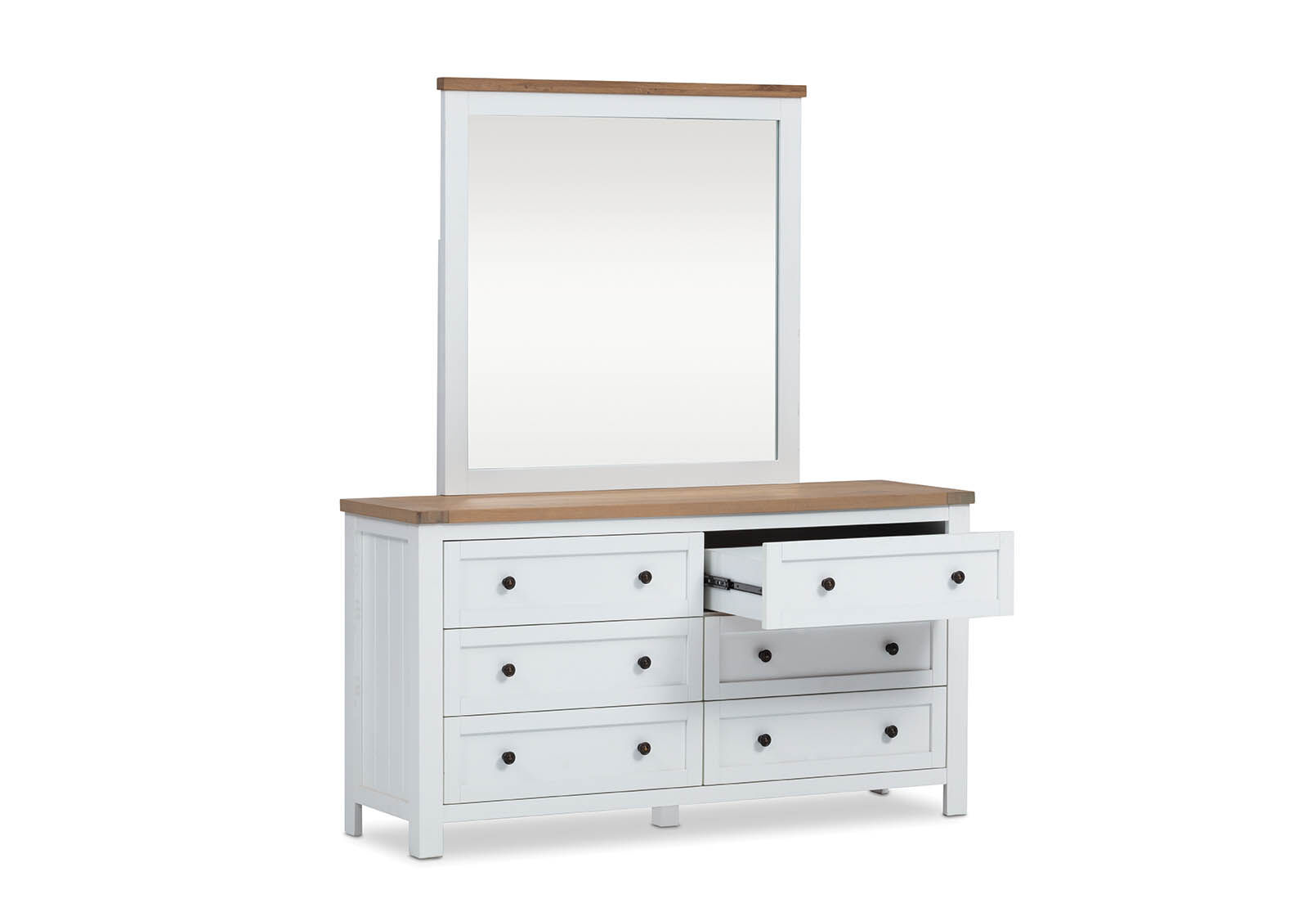 NORMANDY - Dresser with Mirror (MTO) NORMANDY