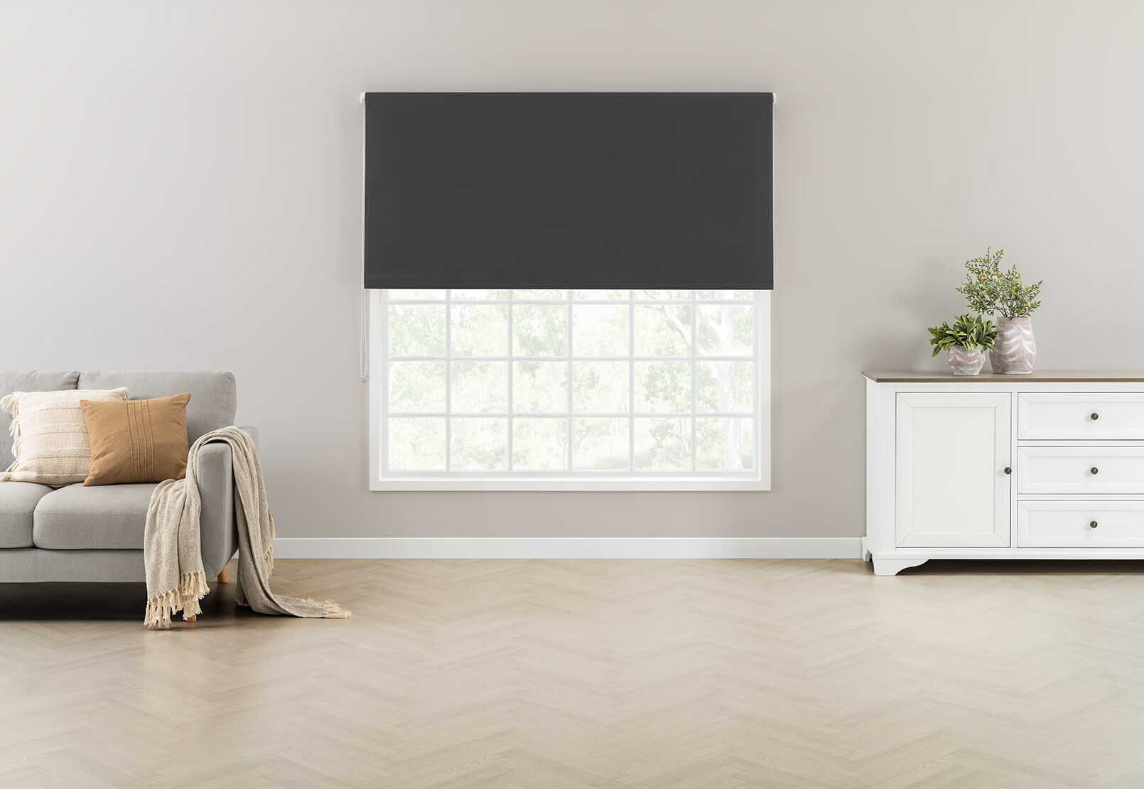 LOFT - Block Out Roller Blind 180 x 210cm LOFT