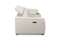 FIORELLA LEATHER - 2.5 Seater with Inbuilt Electric Recliners and Console FIORELLA LEATHER