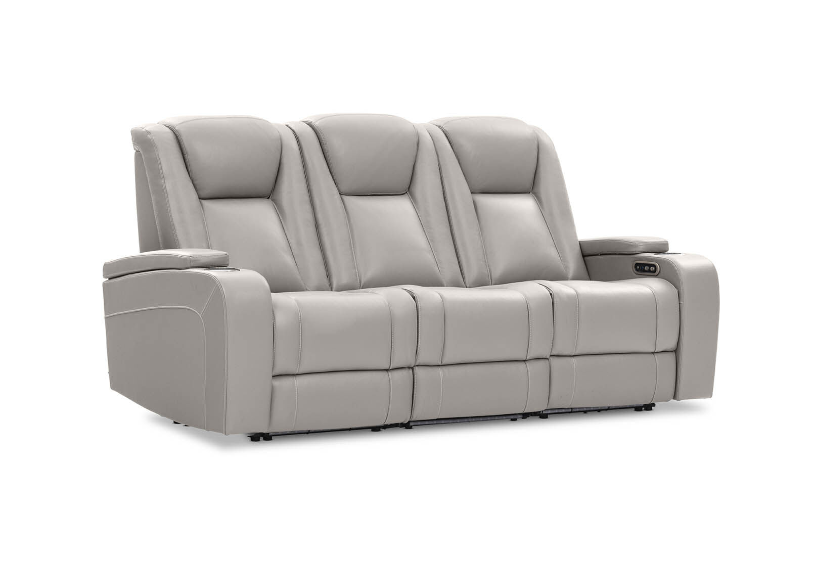SENTINAL MK2 LEATHER - 3 Seater with 2 Electric Recliners SENTINAL MK2 LEATHER