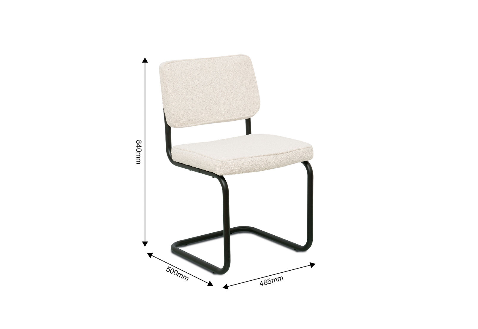 FORD - Set of 2 Dining Chairs FORD