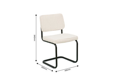 FORD - Set of 2 Dining Chairs