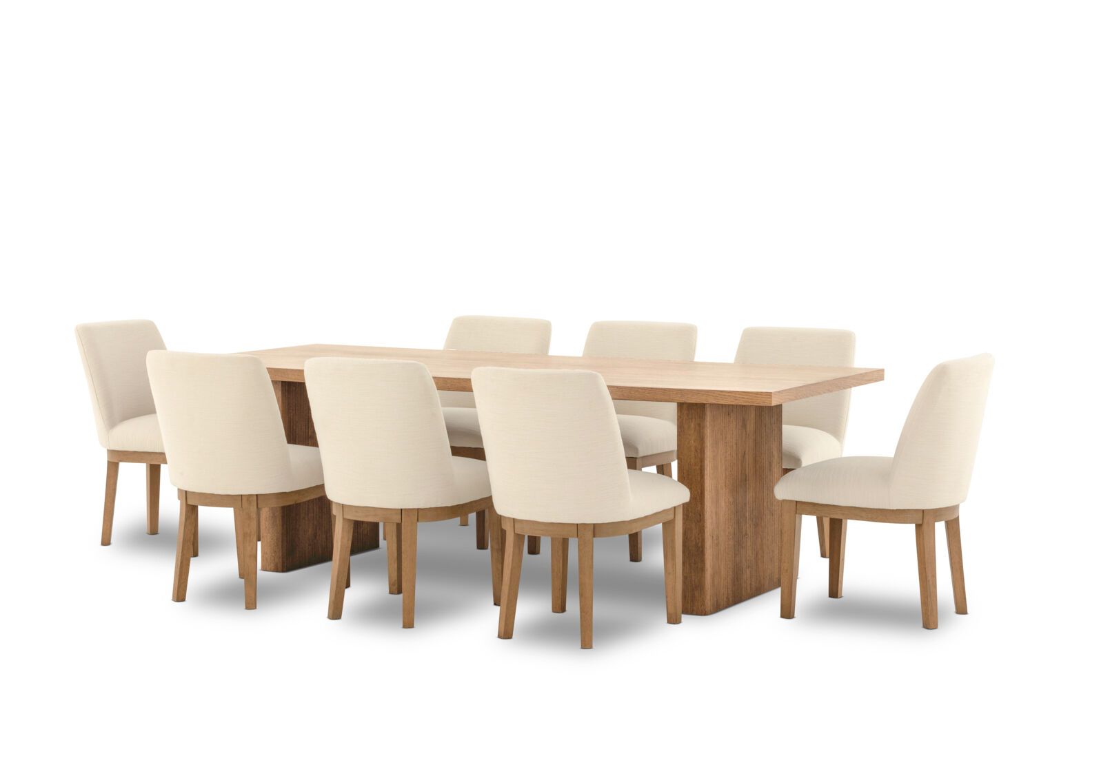 THORIN - 9 Piece Suite with Cora Dining Chairs THORIN