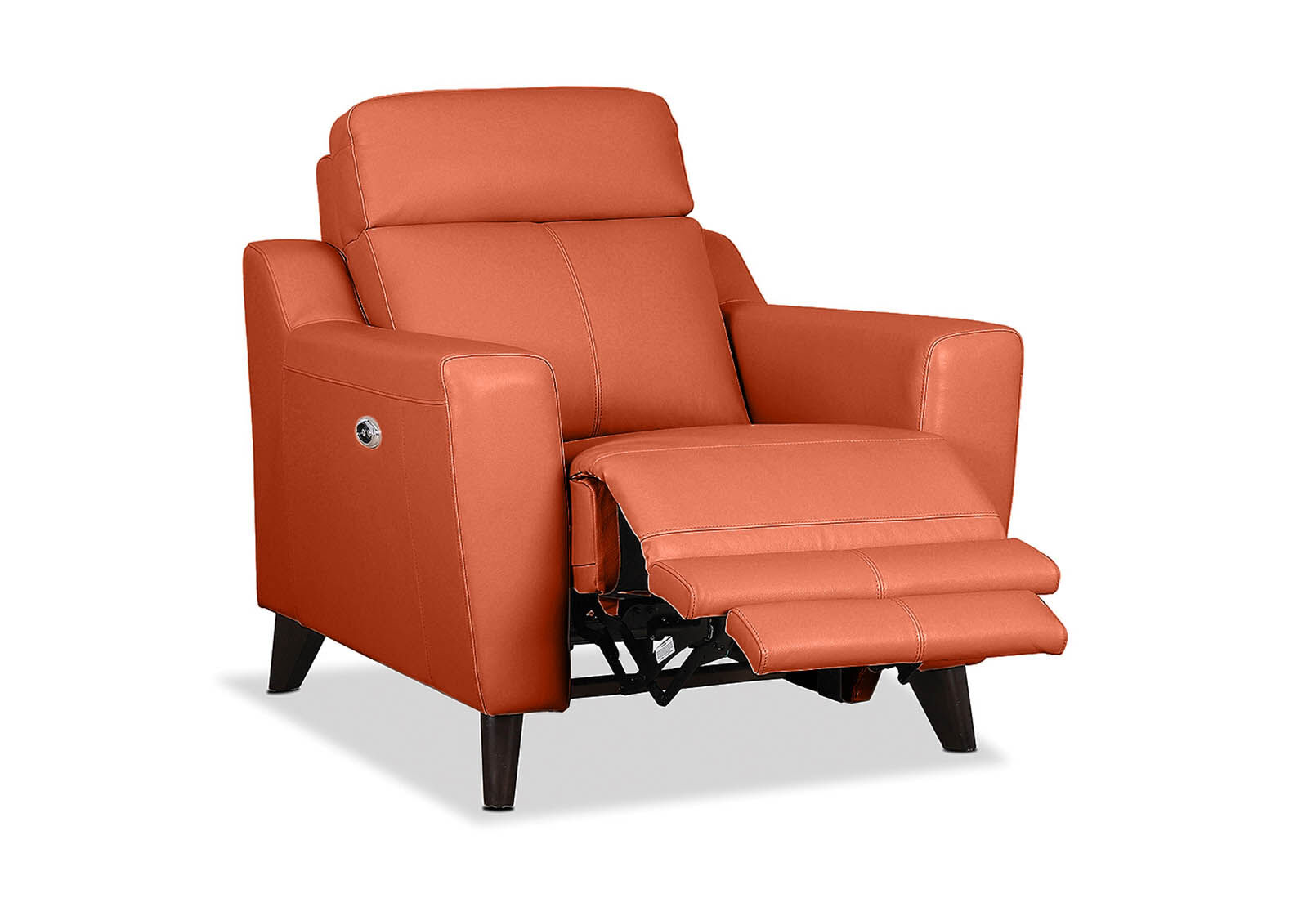 Burnt hot sale orange recliner
