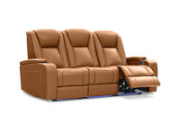 SENTINAL MK2 LEATHER - 3 Seater with 2 Electric Recliners SENTINAL MK2 LEATHER