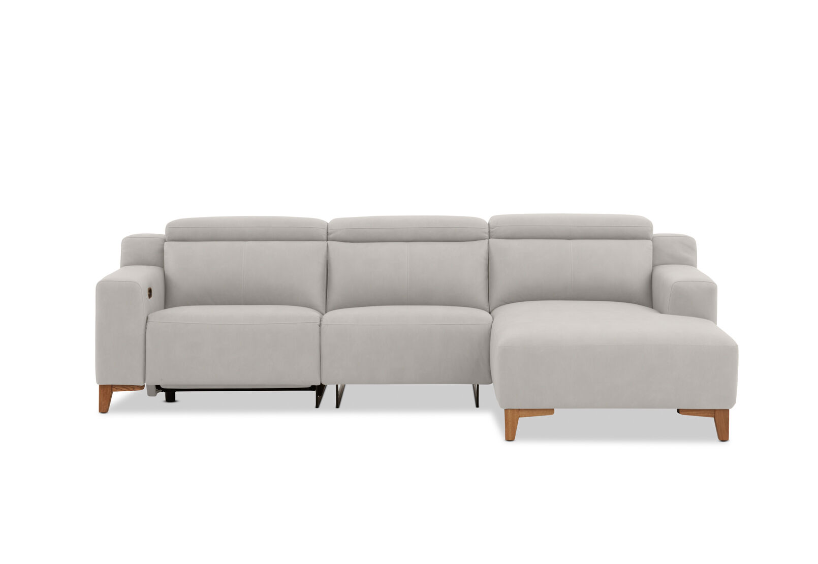 GAGE FABRIC - 3 Seater Sofa with Electric Recliner & RHF Chaise GAGE FABRIC
