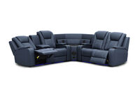 SENTINAL MK2 LEATHER - 4 Piece Corner with LHF Console SENTINAL MK2 LEATHER