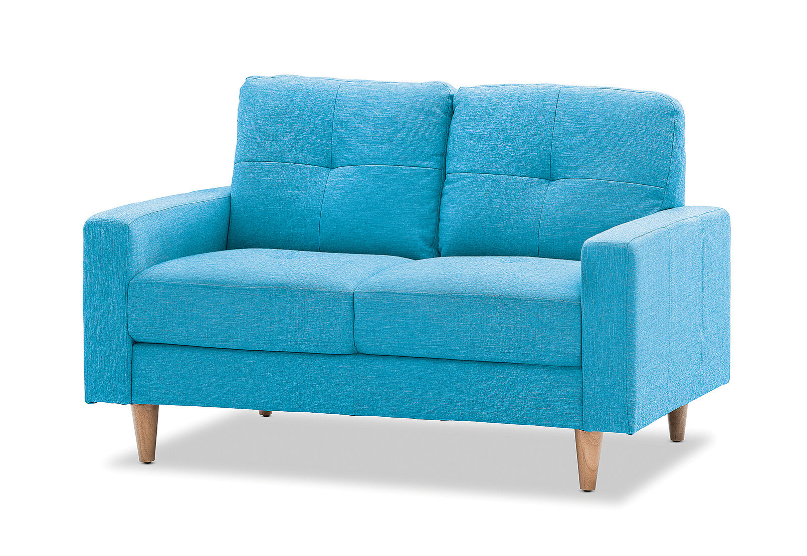 PACIFIC BLUE KELLER Fabric 2 Seater
