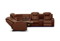 SENTINAL MK2 LEATHER - 4 Piece Corner with RHF Console SENTINAL MK2 LEATHER