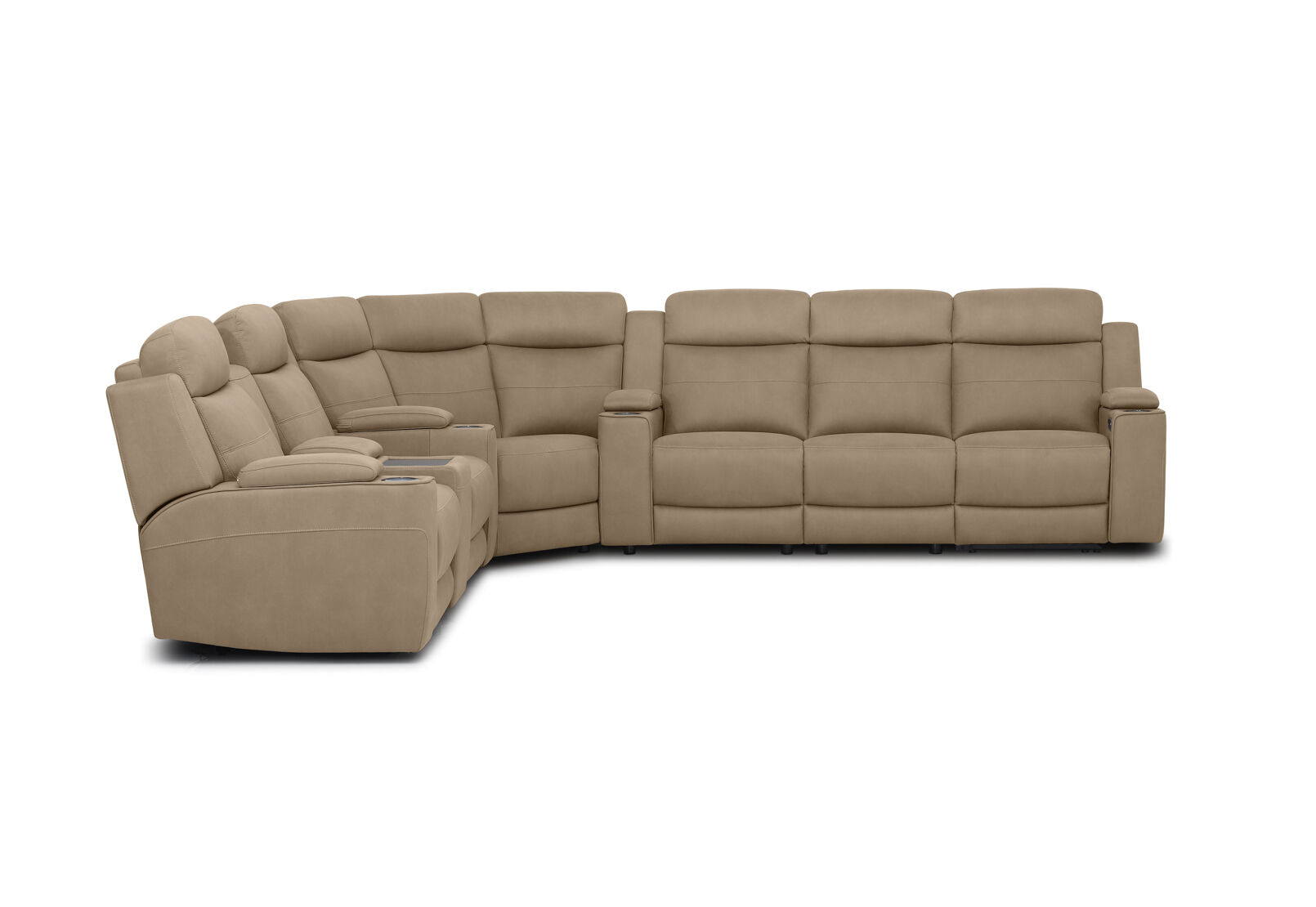 ALEXIOS - 6 Seater Corner with LHF Console ALEXIOS