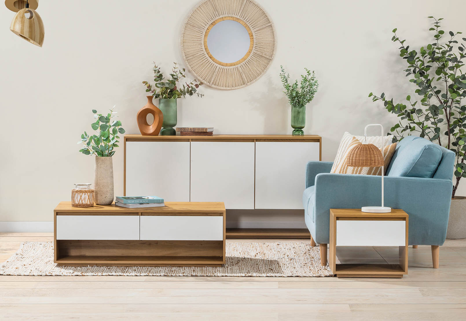 Amart coffee store table round
