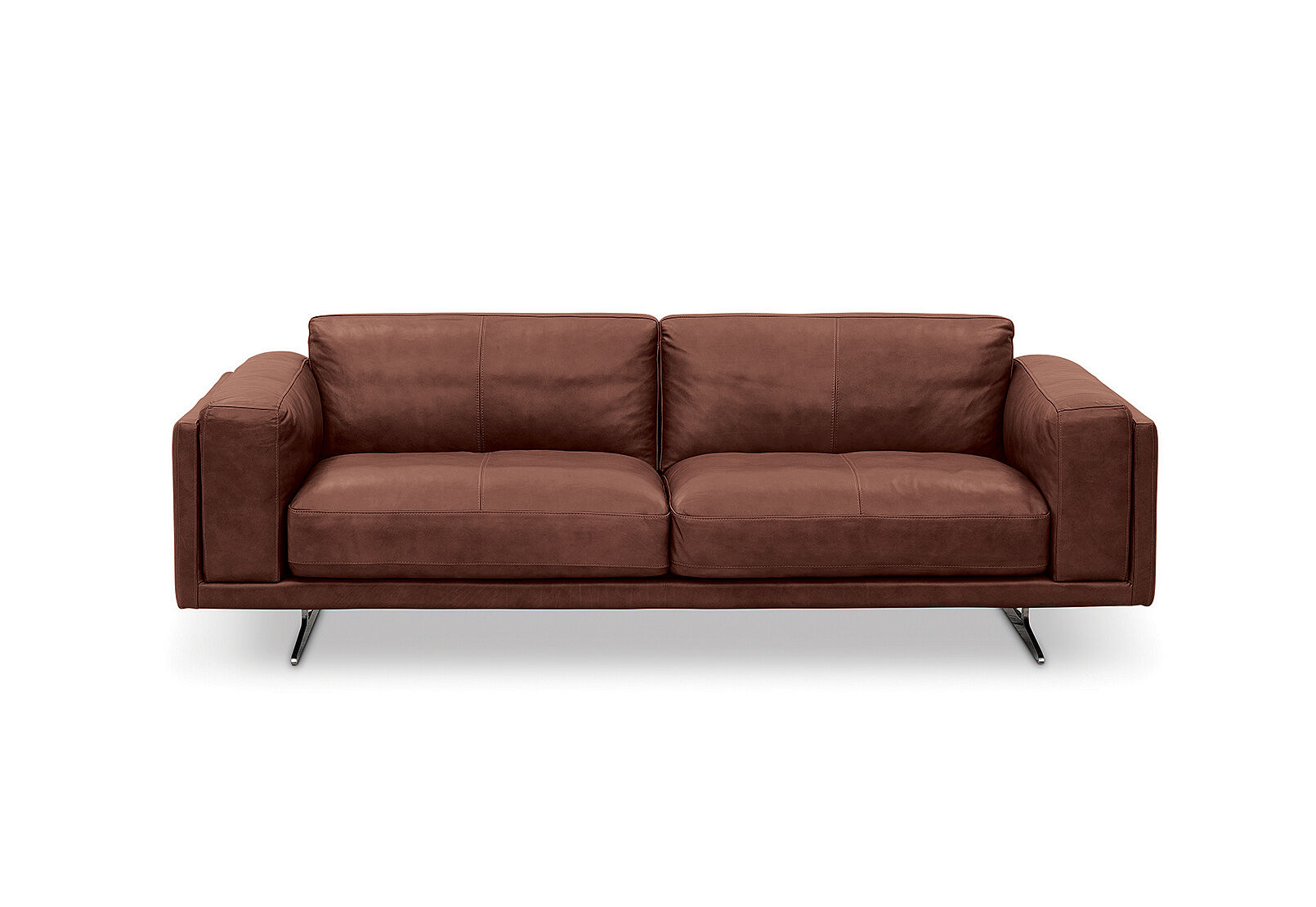 CUMIN ALESSANDRA Leather 3 Seater Sofa