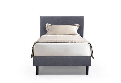 FRAZIER - Dark Grey Single Bed