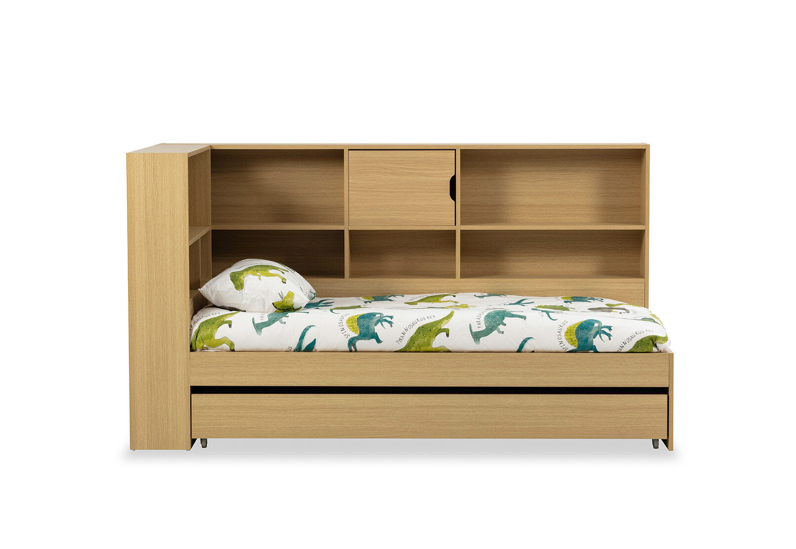 ZAYDEN - Single Bed with Trundle ZAYDEN