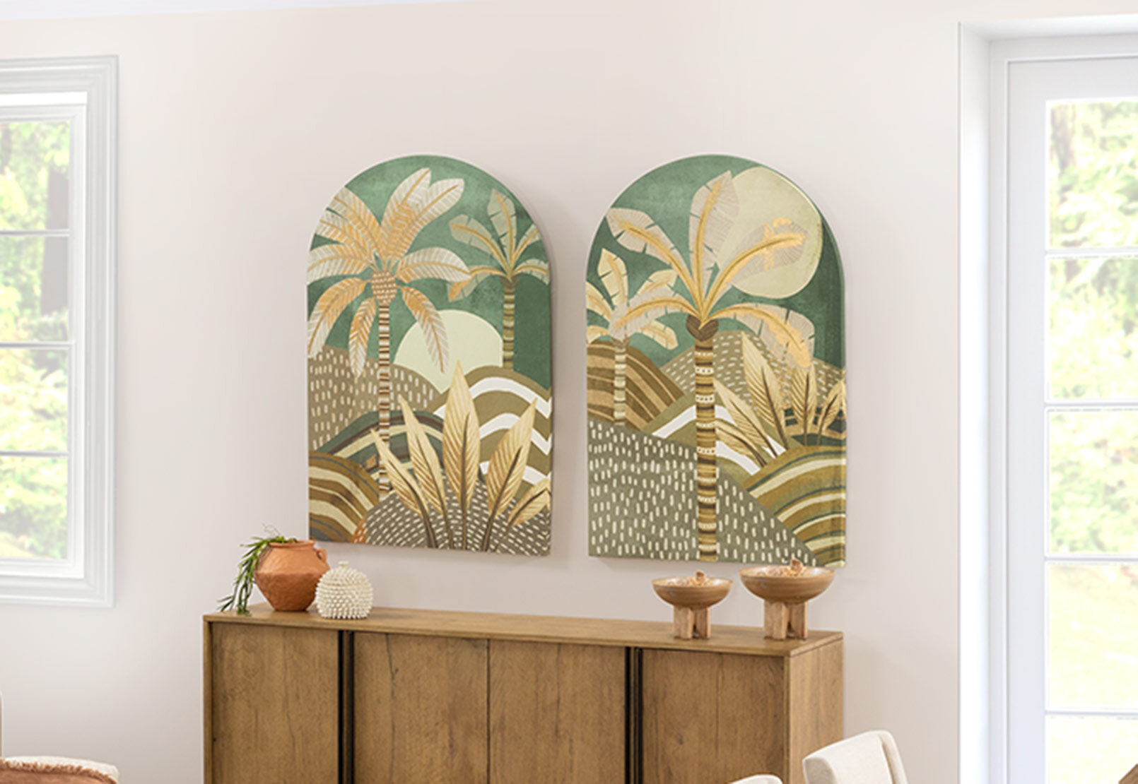 JUNGLE MOON - Wall Art JUNGLE MOON