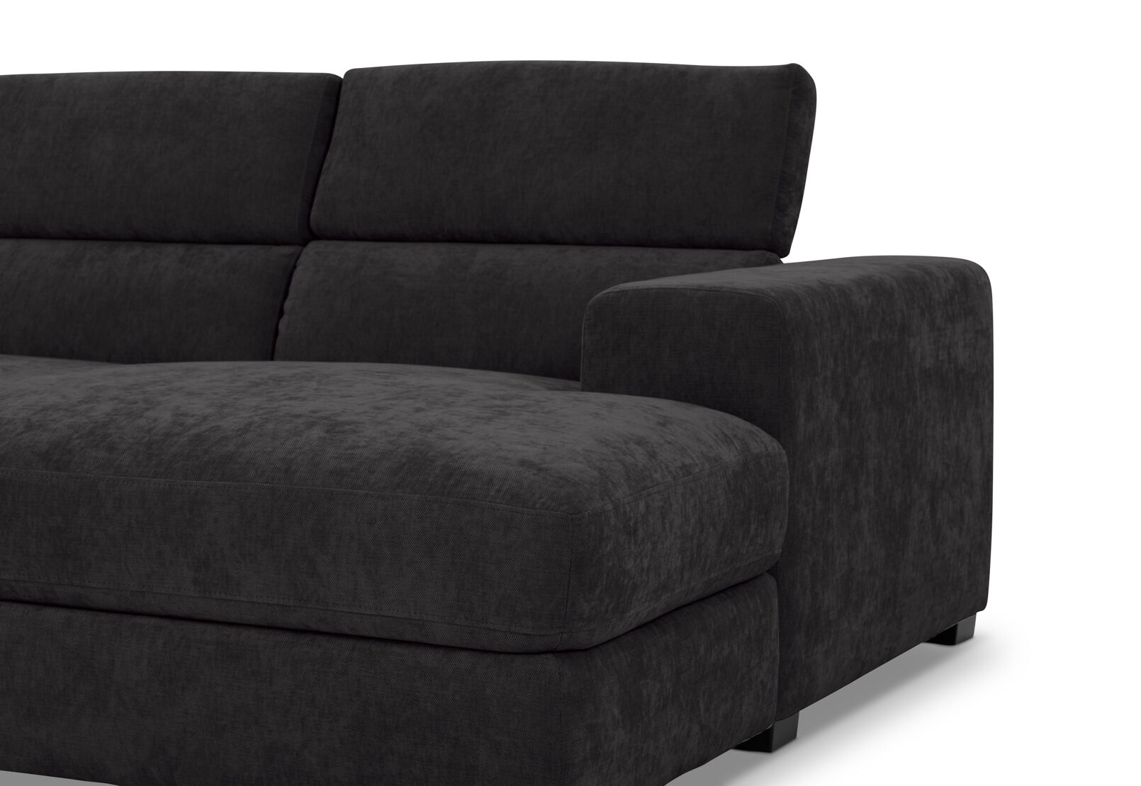 DARIO FABRIC - 3 Seater RHF Chaise DARIO FABRIC