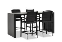 NAVITI - 5 Piece Outdoor Bar Setting NAVITI