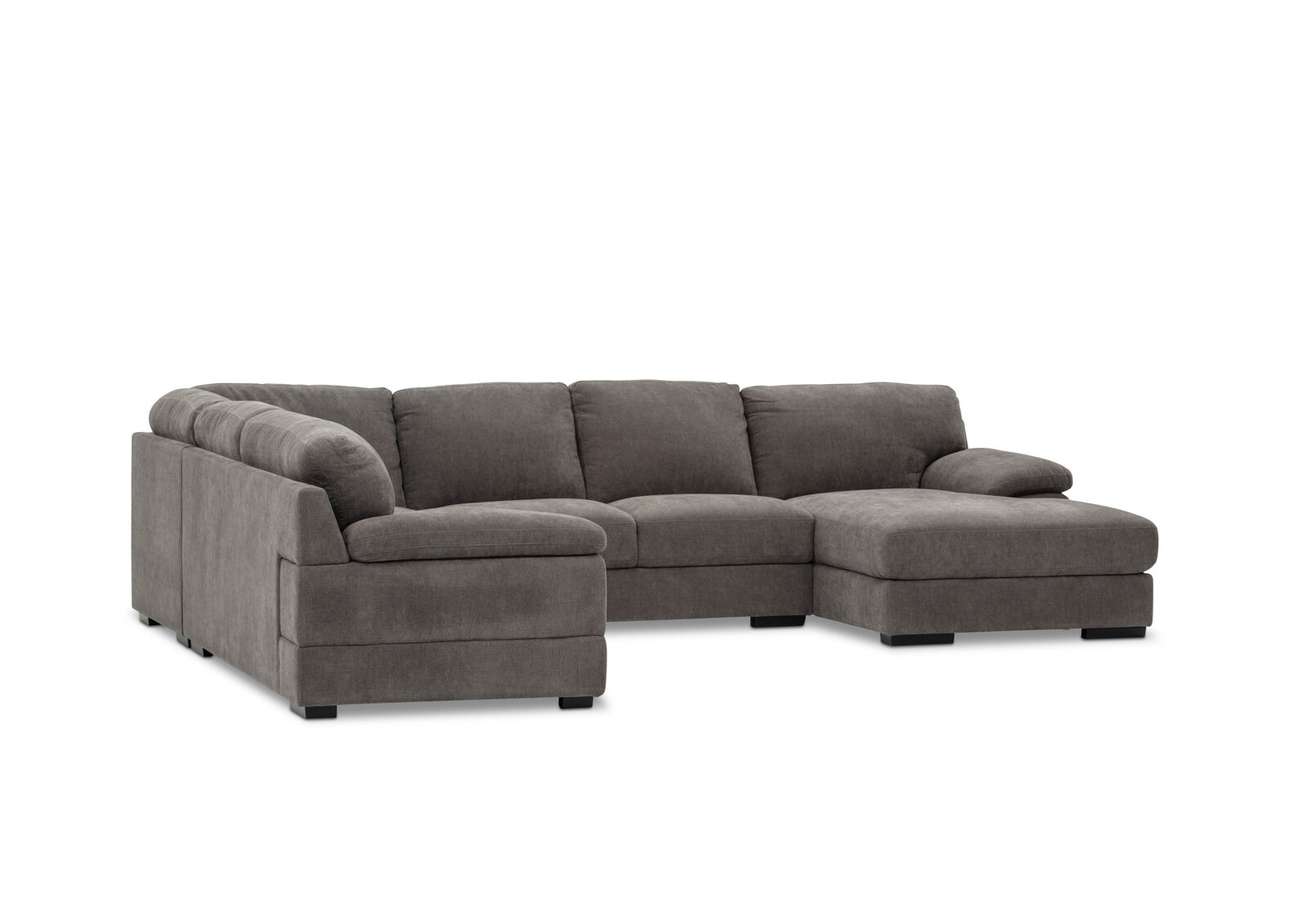 CANDACE FABRIC - 6 Seater Corner RHF Chaise CANDACE FABRIC