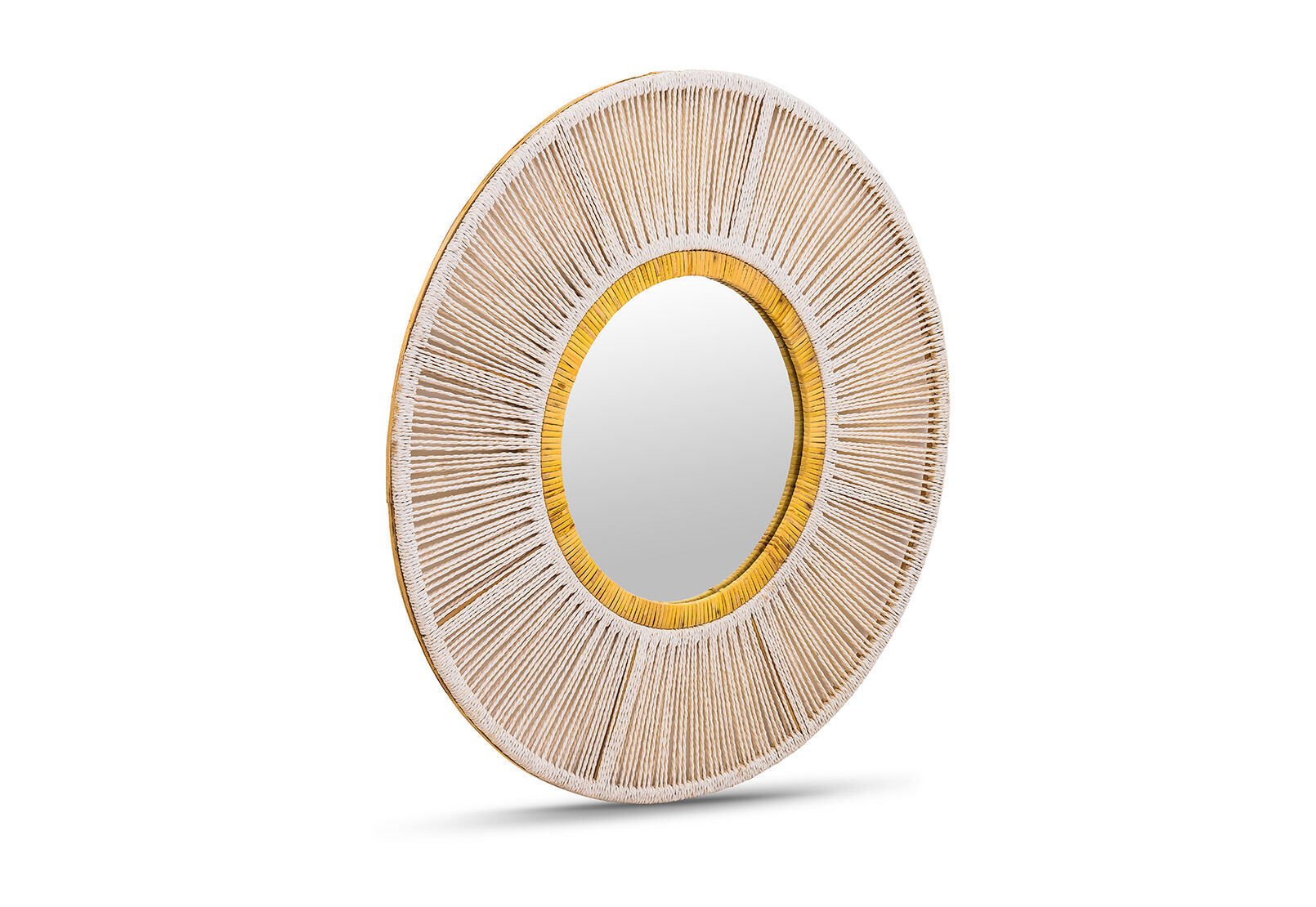 BISSET - 80cm Round Mirror BISSET