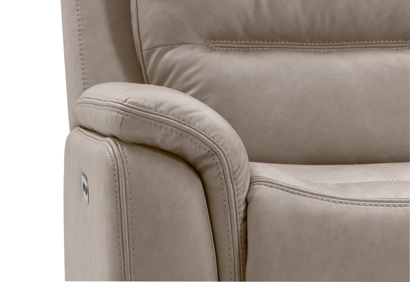 NADAL FABRIC - 3 Seater Sofa with 2 Electric Recliners NADAL FABRIC