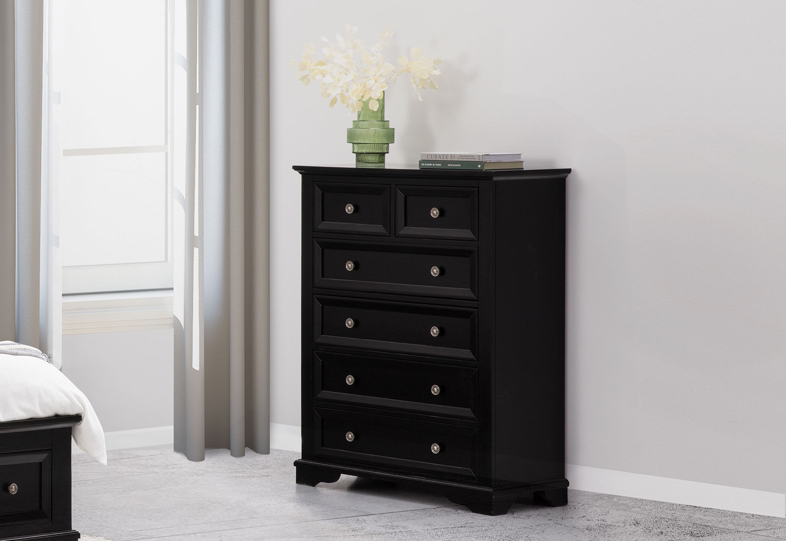 CHANELLE - 6 Drawer Tall Chest CHANELLE