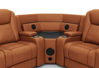 SENTINAL MK2 LEATHER - 5 Piece Corner with LHF 3 Seater SENTINAL MK2 LEATHER