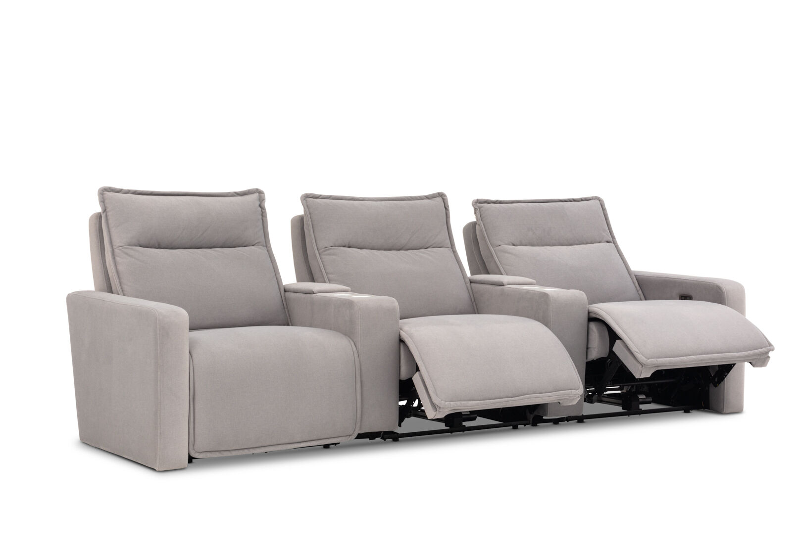 ALCINA FABRIC - 3 Seater Theatre Suite ALCINA FABRIC