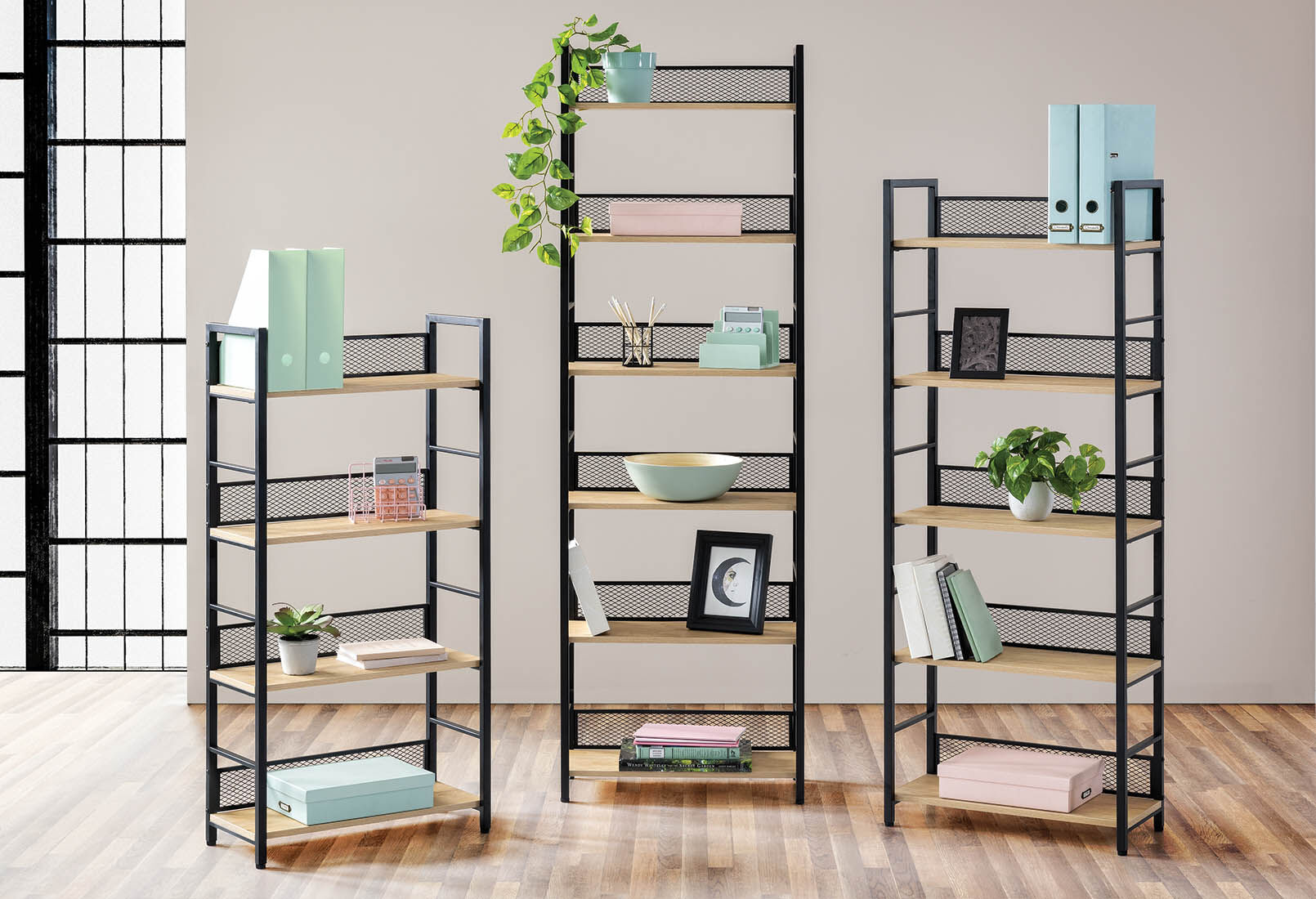 ACORN - 6 Tier Bookcase ACORN