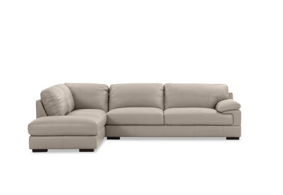 CANDACE LEATHER - Corner LHF Chaise